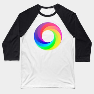 RAINBOW CIRCLE Baseball T-Shirt